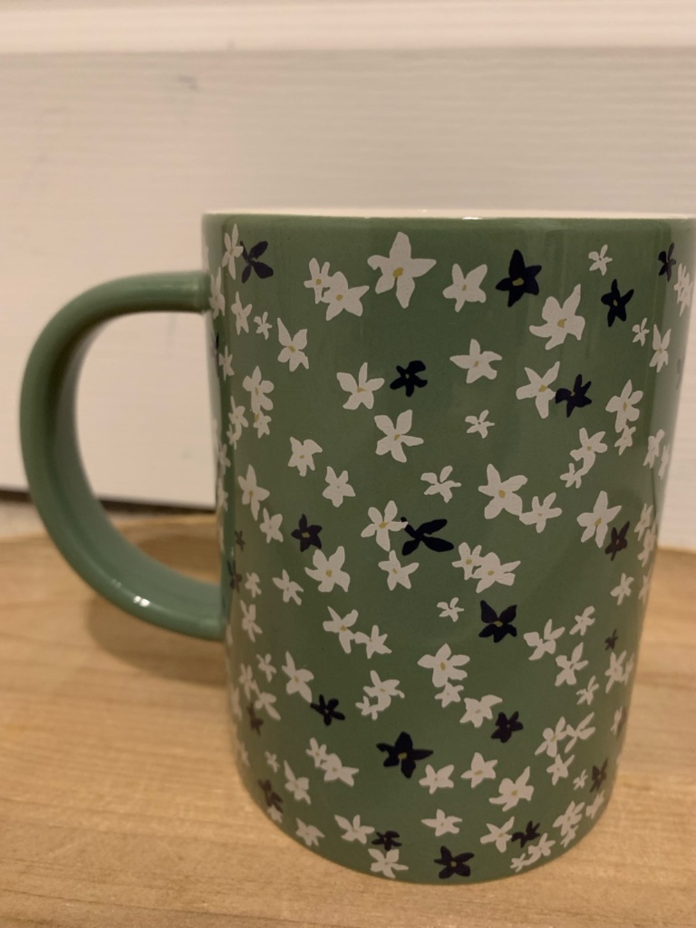 Green Floral Coffee Mug Ceramic Cottagecore Cup Target Home Essentials
